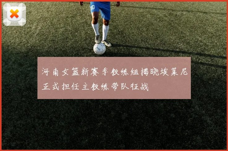 河南女篮新赛季教练组揭晓埃莱尼正式担任主教练带队征战